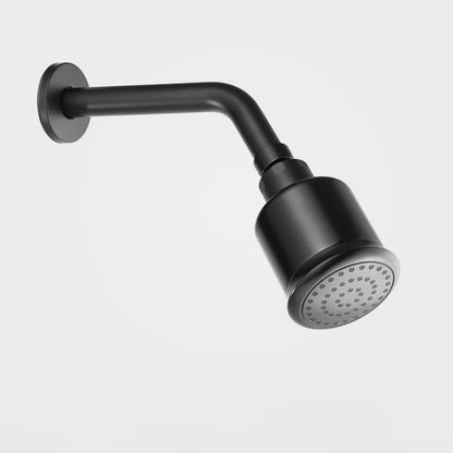 Silver Round Wall Mount Shower Head Stainless Steel