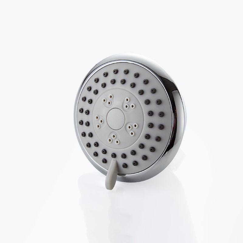 Silver Round Wall Mount Shower Head Stainless Steel
