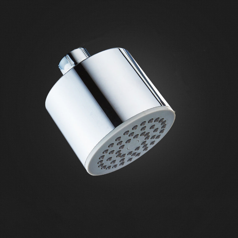Silver Round Wall Mount Shower Head Stainless Steel
