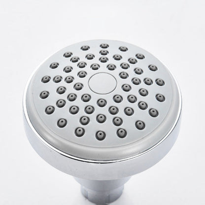 Silver Round Wall Mount Shower Head Stainless Steel
