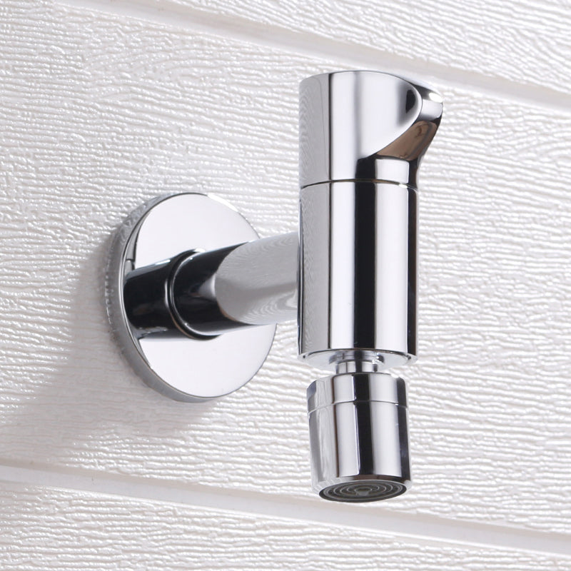 Modern Round Brass Bathroom Faucet Handle - Cofik