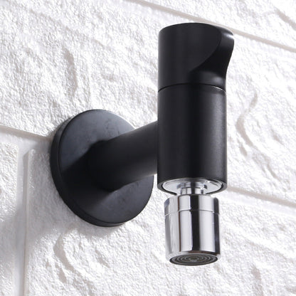 Modern Round Brass Bathroom Faucet Handle