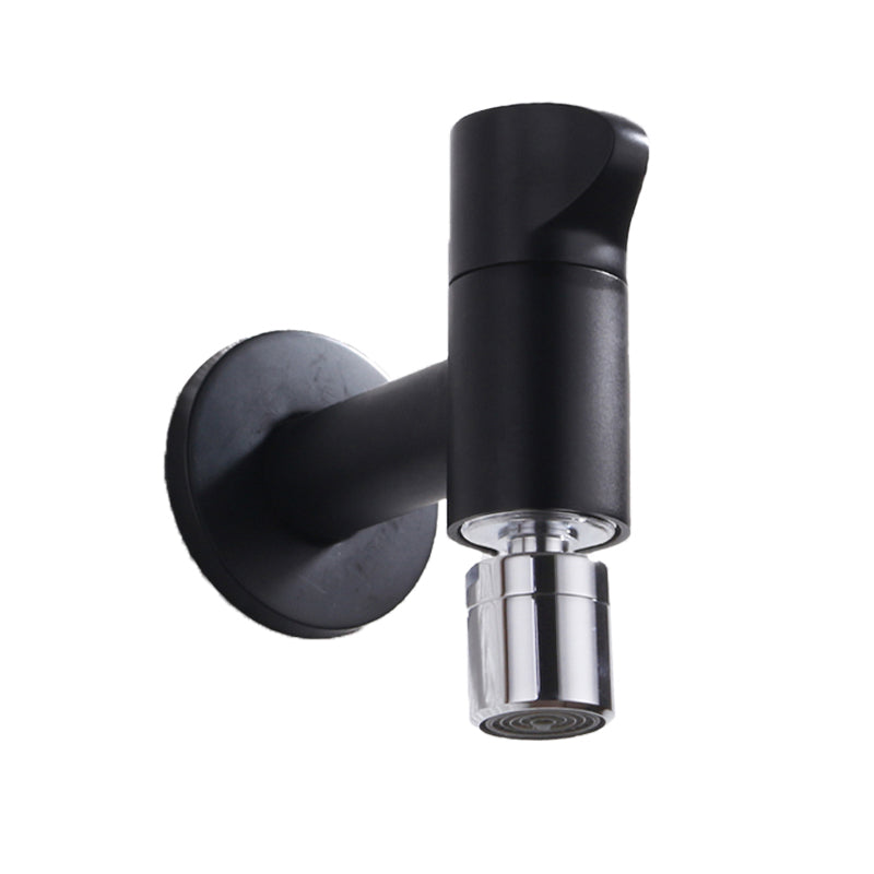 Modern Round Brass Bathroom Faucet Handle