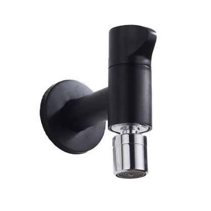 Modern Round Brass Bathroom Faucet Handle