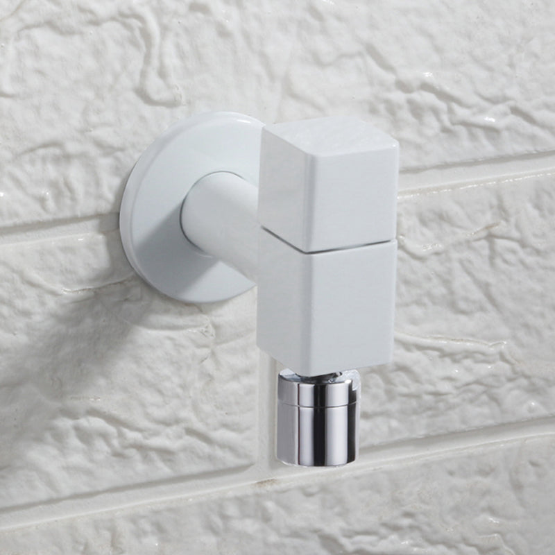 Modern Round Brass Bathroom Faucet Handle