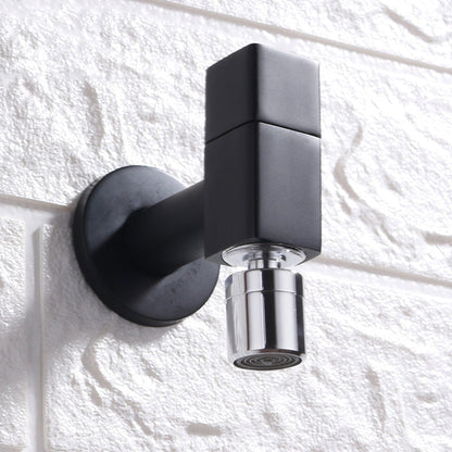 Modern Round Brass Bathroom Faucet Handle
