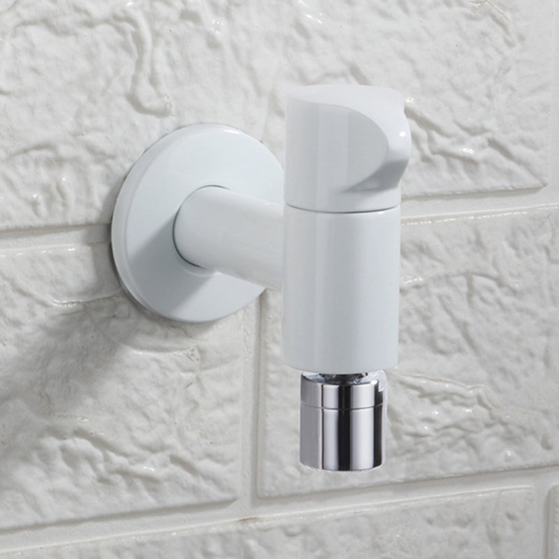 Modern Round Brass Bathroom Faucet Handle