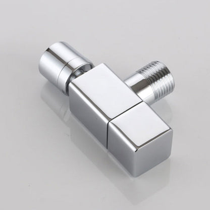 Modern Round Brass Bathroom Faucet Handle
