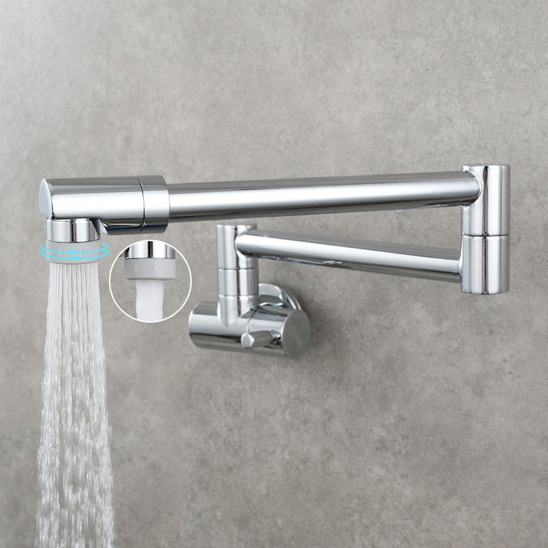 Compact Wall Mount Single Handle Kitchen Faucet - Cofik