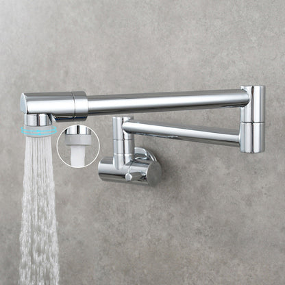 Compact Wall Mount Single Handle Kitchen Faucet - Cofik