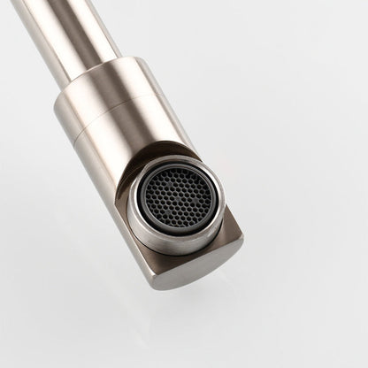 Compact Wall Mount Single Handle Kitchen Faucet