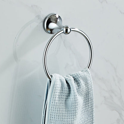 Classic Chrome Bathroom Accessories Kit