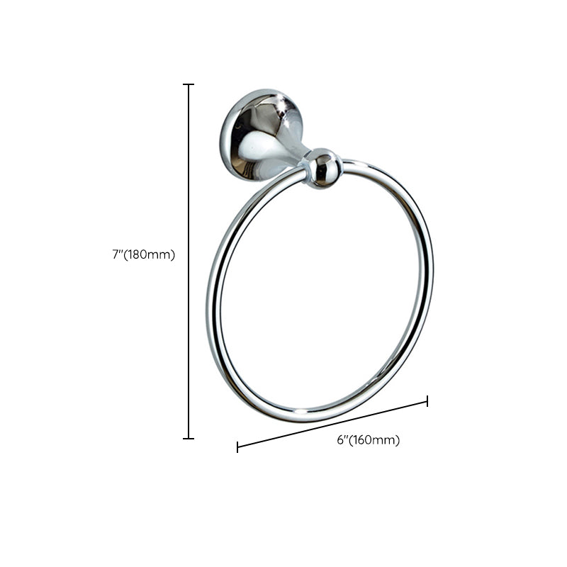 Classic Chrome Bathroom Accessories Kit