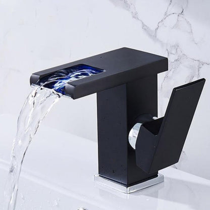 Luxury Gold Faucet – Colorful LED Shower Mixer
