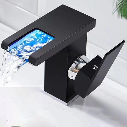Luxury Gold Faucet – Colorful LED Shower Mixer