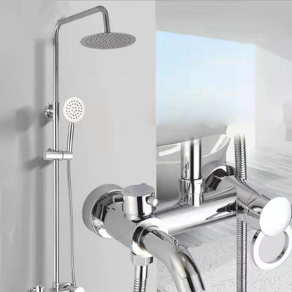 Cofik | Contemporary Wall Mount Shower Set with Adjustable Flow