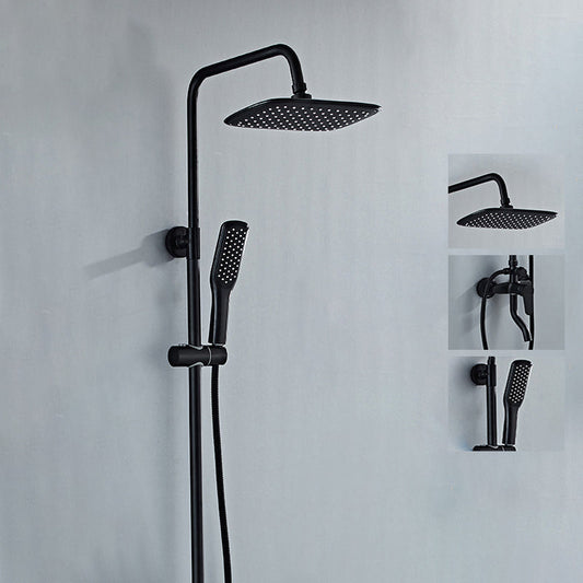Cofik | Contemporary Wall Mount Shower Set with Adjustable Flow - Cofik