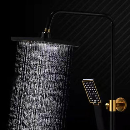 Cofik | Contemporary Wall Mount Shower Set with Adjustable Flow