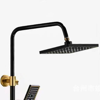 Cofik | Contemporary Wall Mount Shower Set with Adjustable Flow