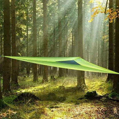 Large Family Camping Hammock with Strong 3-Point Suspension