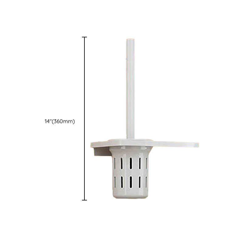 Contemporary Bathroom Accessory Set Towel Bar White Shelf