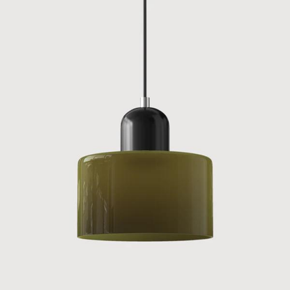 Stylish Round Glass Pendant Light
