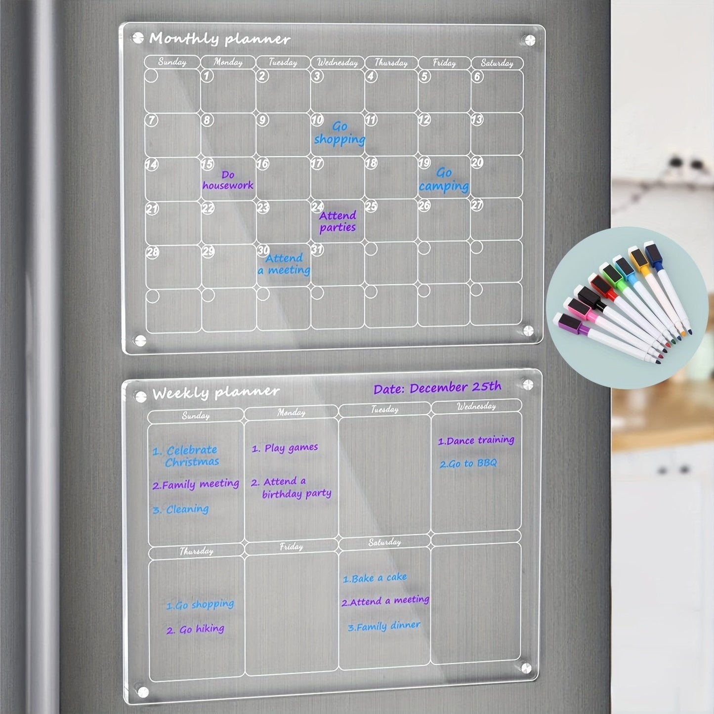 Eraser Board Kitchen Organizer Pad
