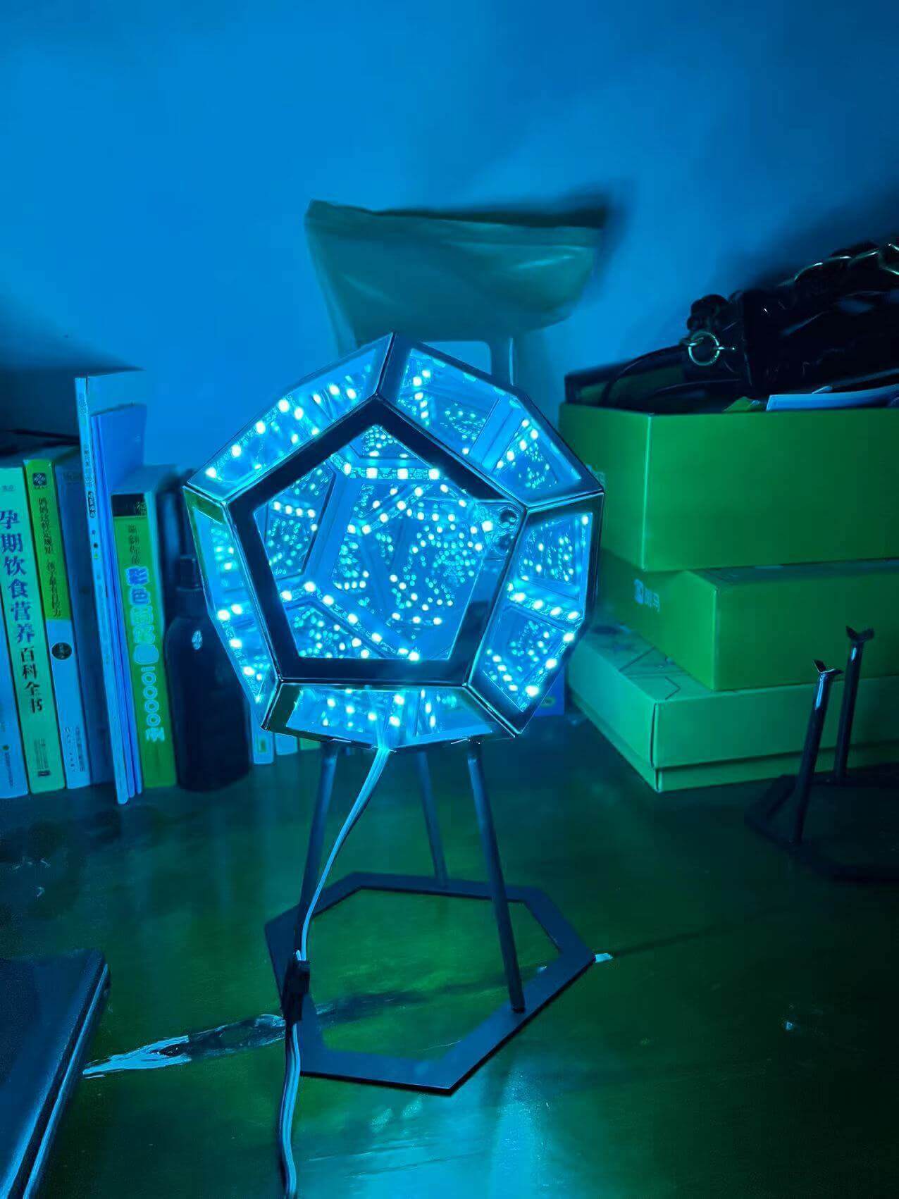 Unique Colorful Mini Geometric Night Light