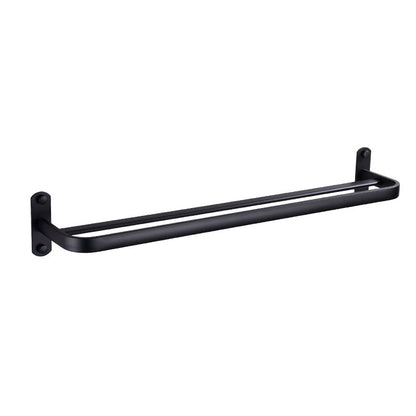 Stylish Bathroom Shelf Set with Towel Holder & Storage