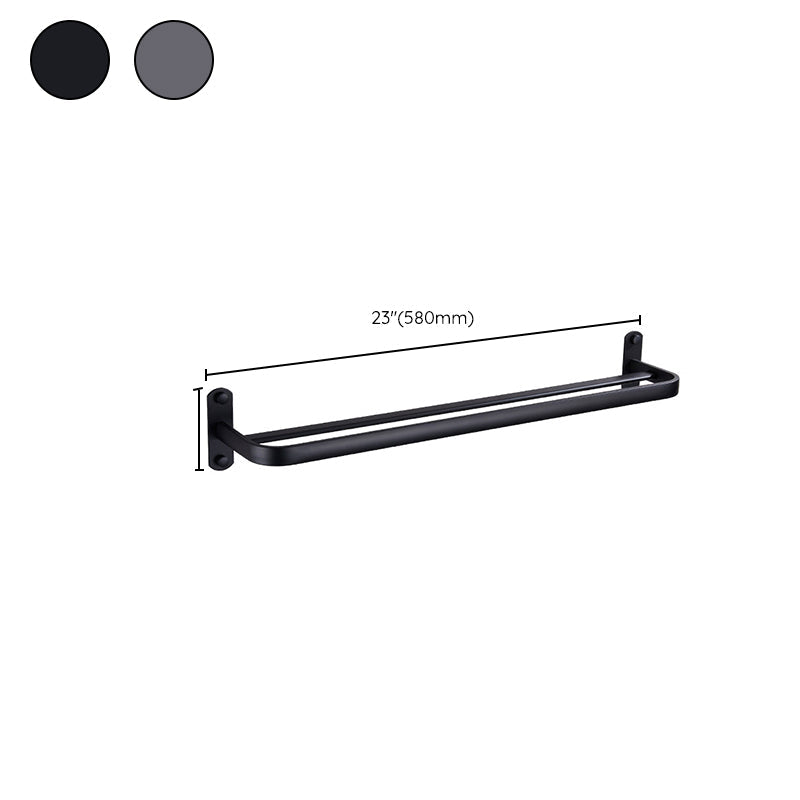 Stylish Bathroom Shelf Set with Towel Holder & Storage