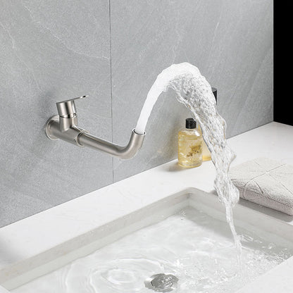 Stylish Chrome Mounted Basin Faucet