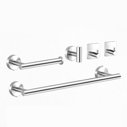Luxury Stainless Steel Chrome Bathroom Accessory Set