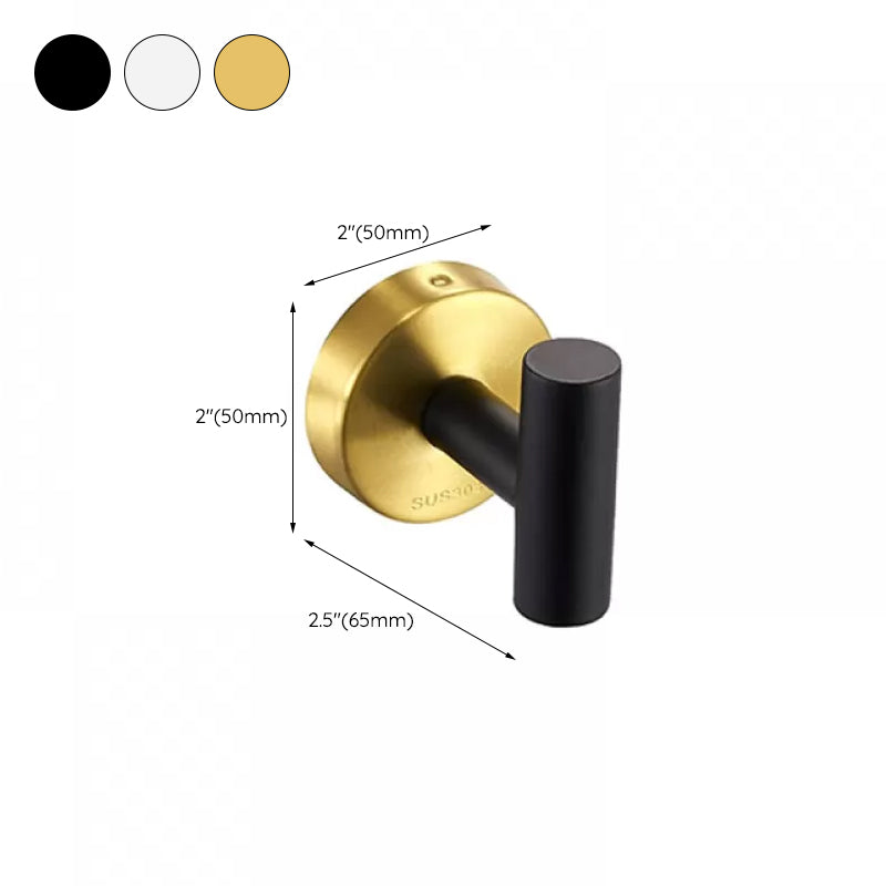 Luxury Stainless Steel Chrome Bathroom Accessory Set