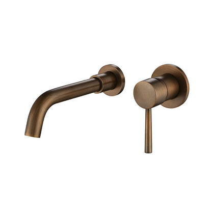 Modern Single Handle Wall Mount Bathroom Faucet