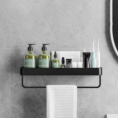 Modern Aluminum Bath Shelf Storage Set