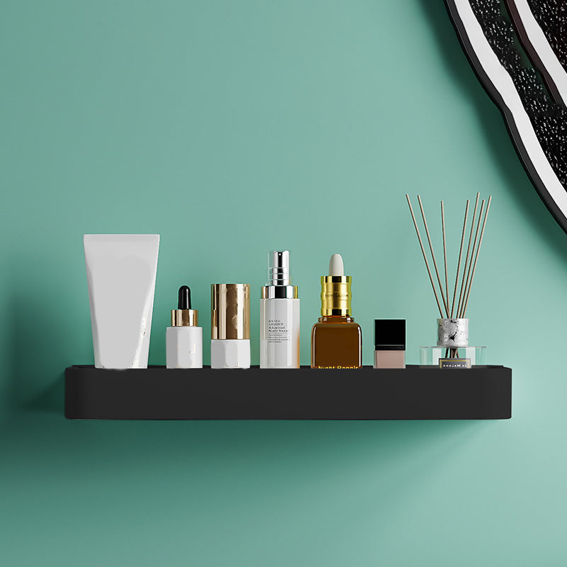 Modern Aluminum Bath Shelf Storage Set