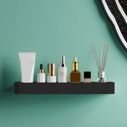 Modern Aluminum Bath Shelf Storage Set