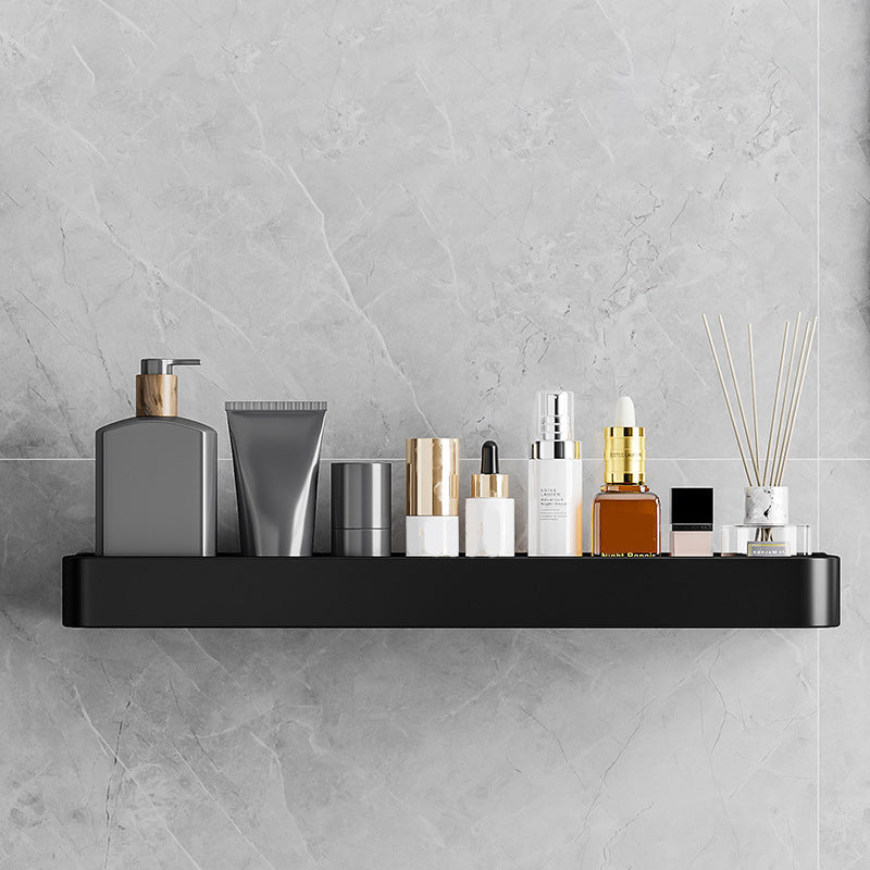 Modern Aluminum Bath Shelf Storage Set