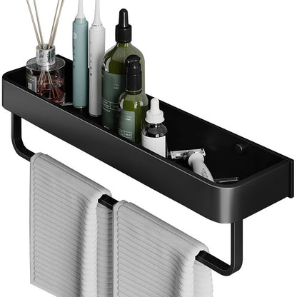 Modern Aluminum Bath Shelf Storage Set