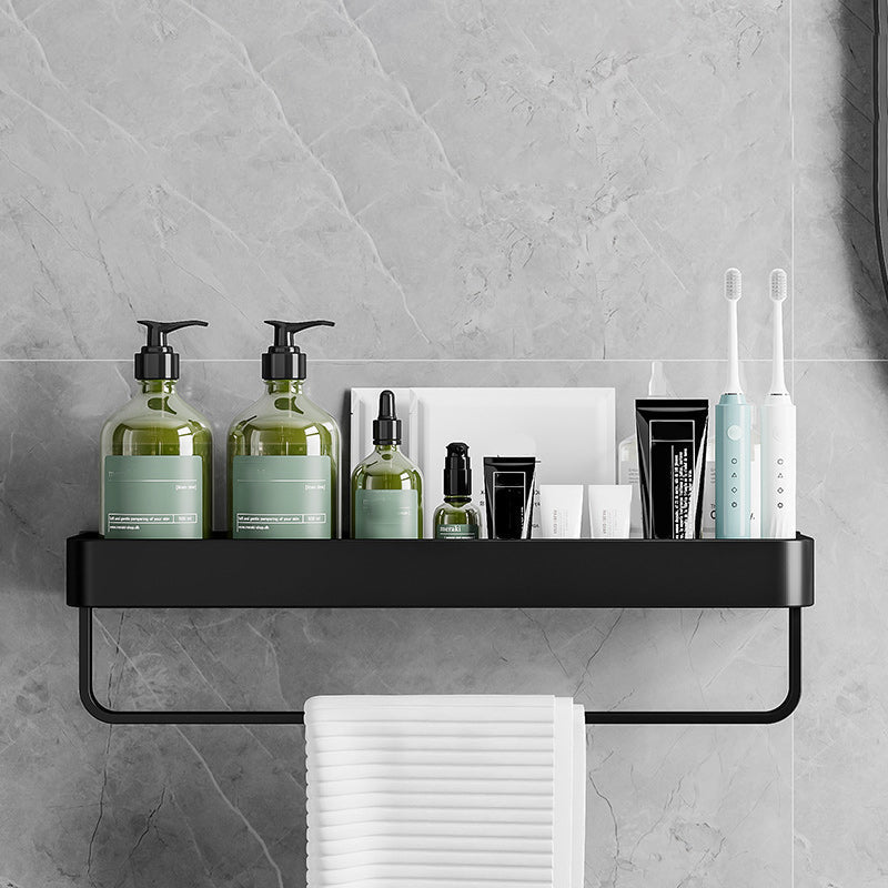 Modern Aluminum Bath Shelf Storage Set