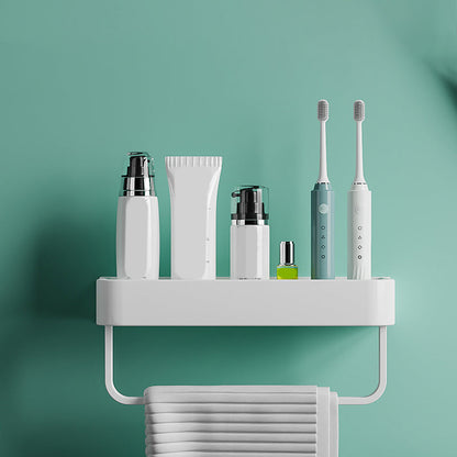 Modern Aluminum Bath Shelf Storage Set