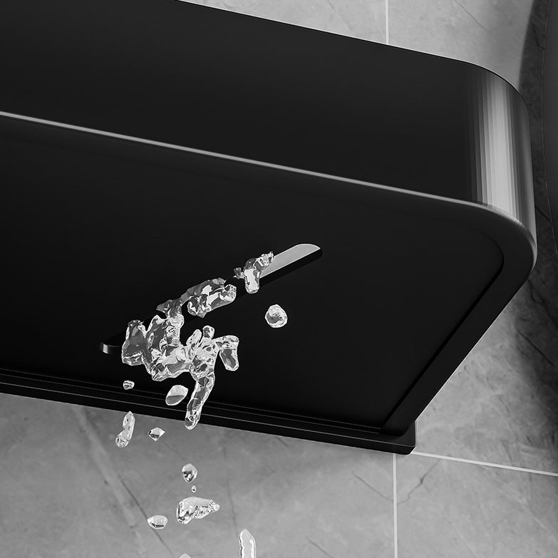 Modern Aluminum Bath Shelf Storage Set