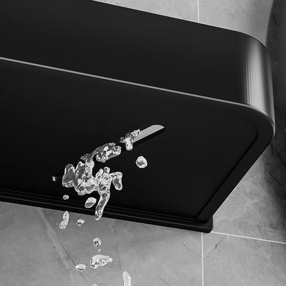 Modern Aluminum Bath Shelf Storage Set
