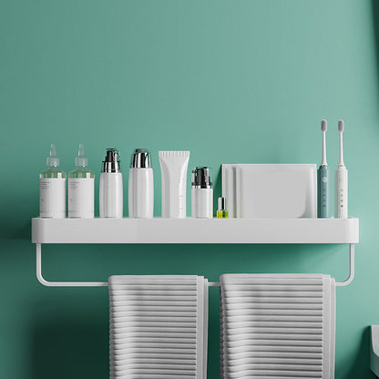 Modern Aluminum Bath Shelf Storage Set