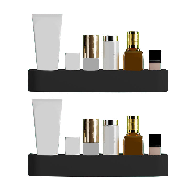Modern Aluminum Bath Shelf Storage Set