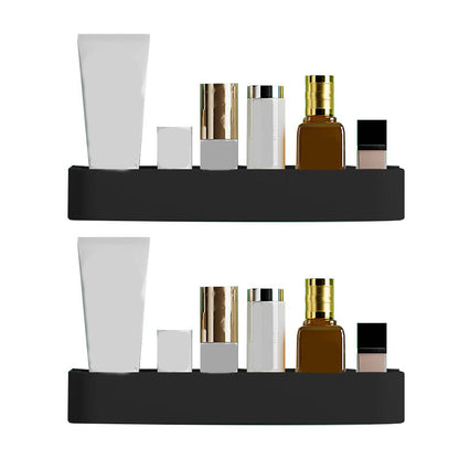 Modern Aluminum Bath Shelf Storage Set