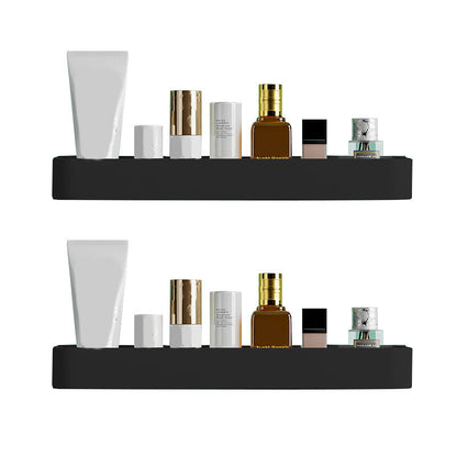 Modern Aluminum Bath Shelf Storage Set