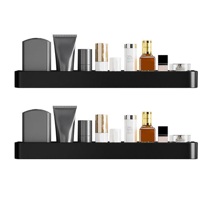 Modern Aluminum Bath Shelf Storage Set