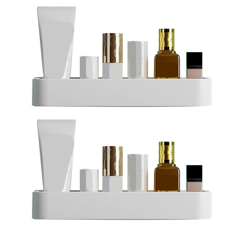 Modern Aluminum Bath Shelf Storage Set
