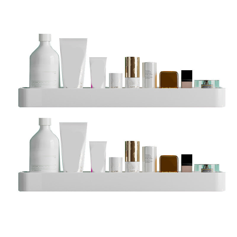 Modern Aluminum Bath Shelf Storage Set